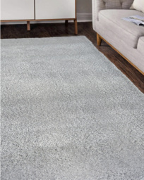 Snug Plain Shaggy Cosy Rug Grey - Homemaker - Size: 200X290 - thumbnail 1
