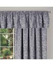Buckingham Pencil Pleat Lined Curtains Grey - Sundour - Size: 229 x 183cm - thumbnail 4