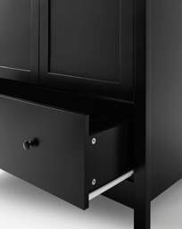 Bosworth Double Wardrobe Black - JD Williams - thumbnail 3