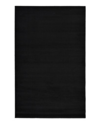 Colour Co-ordinates Plain Rug Black - Homemaker - Size: 80X150 - thumbnail 1