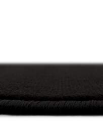 Colour Co-ordinates Plain Rug Black - Homemaker - Size: 80X150 - thumbnail 2