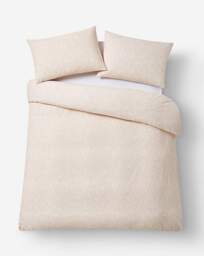 Lace Print Duvet Set Pink/White - JD Williams - Size: S KING - thumbnail 3