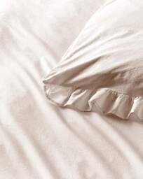 Appletree Cassia Frill Duvet Cover Set Natural - Appletree - Size: SINGLE - thumbnail 3