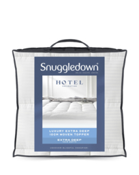 Snuggledown Hotel Extra Deep Topper White - Snuggledown - Size: SINGLE
