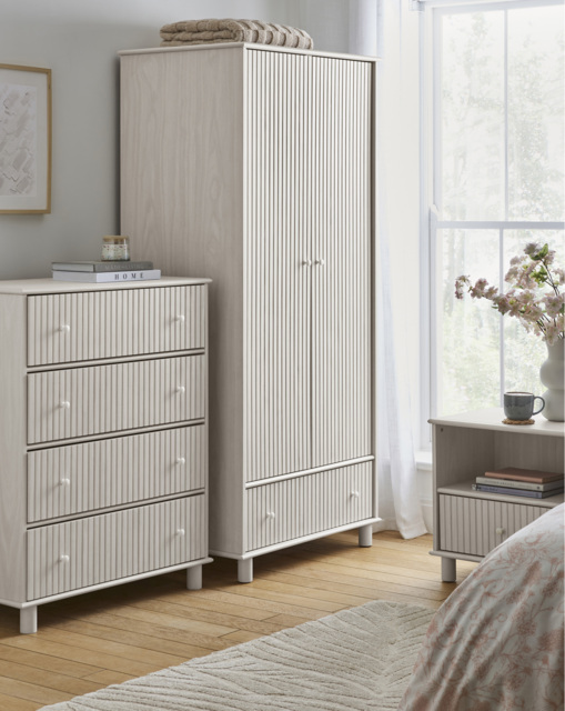 Julipa Latimer 4 Piece Bedroom Package White Wash - Julipa - image 1