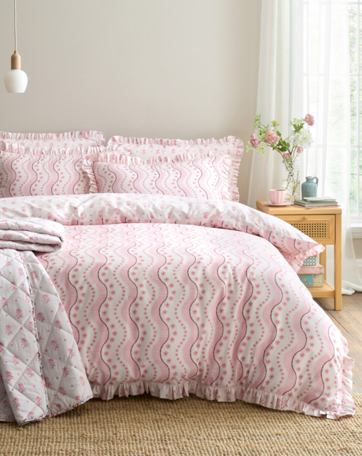 Cath Kidston Spitalfield Duvet Set Pink - Cath Kidston - Size: DOUBLE - image 1
