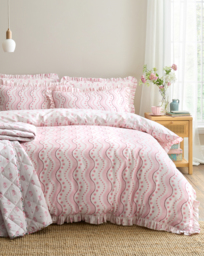 Cath Kidston Spitalfield Duvet Set Pink - Cath Kidston - Size: DOUBLE - thumbnail 1