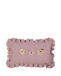 CL Xmas Gingerbread Striped Cushion Multi - Catherine Lansfield - Size: 30X50 - thumbnail 2