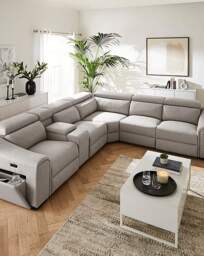 Franklin Recliner Corner Grey - JD Williams - thumbnail 4