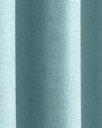 Vogue Light Filtering Eyelet Curtain SKY Blue - Enhanced Living - Size: 229 x 274cm - thumbnail 3