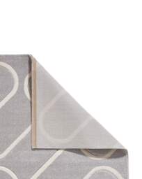 Catherine Lansfield Linear Curve Rug Grey - Catherine Lansfield - Size: 80X150 - thumbnail 4