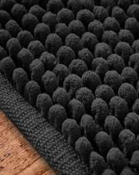 Bianca Aspen Bobble Bathroom Runners Black - Bianca - thumbnail 2