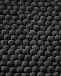 Bianca Aspen Bobble Bathroom Runners Black - Bianca - thumbnail 3