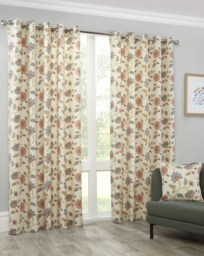 Sundour Shelley Eyelet Curtains Multi - Sundour - Size: 168 x 137cm - thumbnail 1