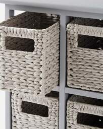 Hyacinth 4 Drawer Square Unit Grey - JD Williams - thumbnail 2