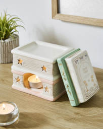 Book Stack Oil Burner - Something Different