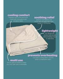 Silentnight Restore Cooling Blanket Natural - Silentnight - Size: 152x178 - thumbnail 2