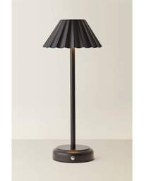 Avery Black Rechargeable Table Lamp Black - ValueLights - thumbnail 2