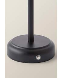 Avery Black Rechargeable Table Lamp Black - ValueLights - thumbnail 5