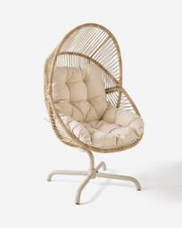 Vienna Open Weave Egg Chair Natural - JD Williams - thumbnail 5
