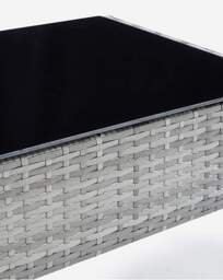 Corfu Corner Sofa Set Grey - thumbnail 2