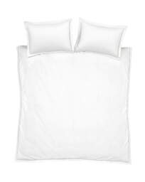 Bianca Oxford Lace Trim Duvet Cover Set White - Bianca - Size: DOUBLE - thumbnail 5