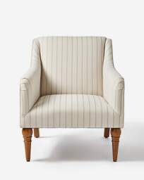 Julipa Everly Stripe Accent Chair Natural - Julipa - thumbnail 4