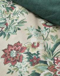 D & D Otillie Tapestry Duvet Cover Set Natural - Dreams & Drapes - Size: SINGLE - thumbnail 3