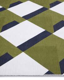 Kyoto Washable Easy-Care Rug Cream/Green - Origins - Size: 80X150 - thumbnail 2