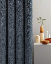Sundour Richmond Thermal Eyelet Curtains Charcoal - Sundour - Size: 168 x 229cm - thumbnail 3