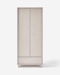 Julipa Latimer Double Wardrobe White Wash - Julipa - thumbnail 2