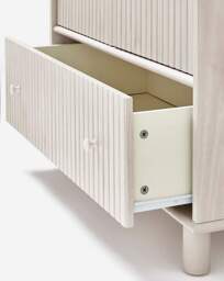 Julipa Latimer Double Wardrobe White Wash - Julipa - thumbnail 3