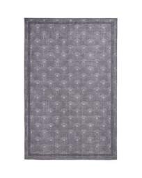 Catherine Lansfield Peacock Washable Rug Grey - Catherine Lansfield - Size: 76x150 - thumbnail 3