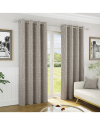 Tivoli Thermal Blackout Curtains Natural - Enhanced Living - Size: 117 x 183cm - thumbnail 1