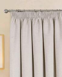 Sundour Washington Pencil Pleat Curtains Natural - Size: 229 x 183cm - thumbnail 3
