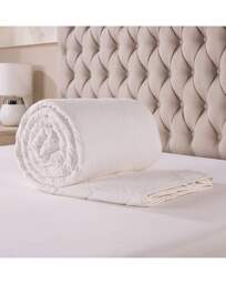 Downland Ultra Light 3 Tog Summer Duvet White - Size: KING - thumbnail 3
