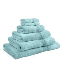 Egyptian Cotton 600gsm Towel Lagoon Lagoon Blue - JD Williams - Size: Pair Face Cloths - thumbnail 2