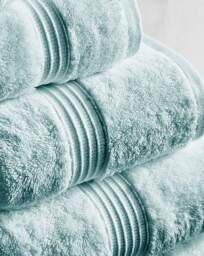 Egyptian Cotton 600gsm Towel Lagoon Lagoon Blue - JD Williams - Size: Pair Face Cloths - thumbnail 4