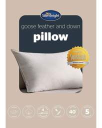 Silentnight Goose Feather Pillow White - Silentnight - Size: SINGLE - thumbnail 2
