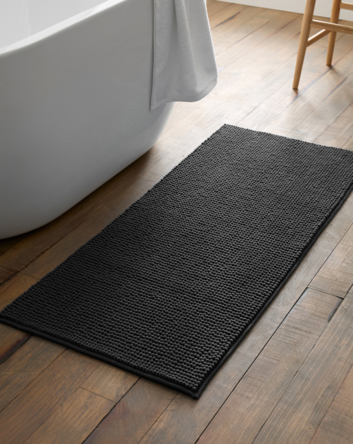 Catherine Lansfield Bobble Bathmat Charcoal - Catherine Lansfield - Size: 50X120 - image 1