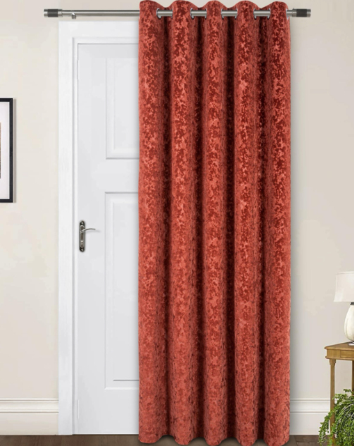 Sundour Richmond Thermal Door Curtain Terracotta - Sundour - Size: 140X213 - image 1