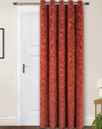 Sundour Richmond Thermal Door Curtain Terracotta - Sundour - Size: 140X213 - thumbnail 1