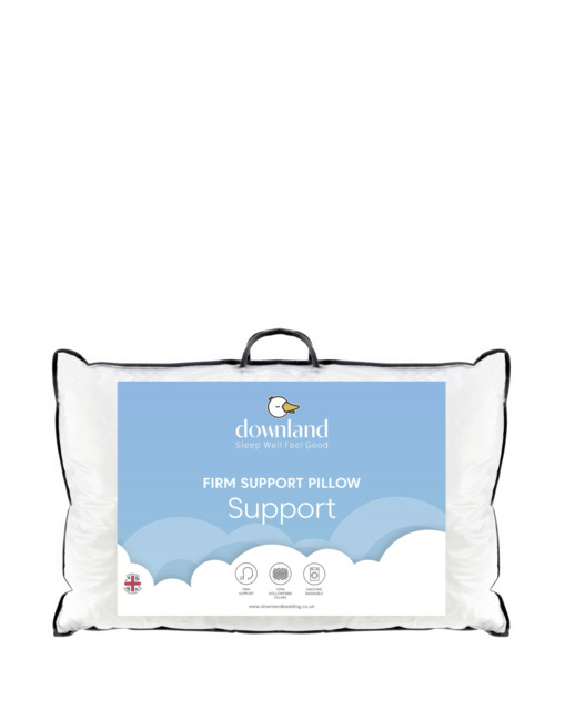 Firm Support Side Sleeper Pillows White - At Home Collection - Size: PAIR - image 1