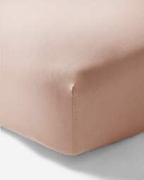 Non Iron Plain Dye 30cm Fitted Sheet Blush - JD Williams - Size: KING - thumbnail 2
