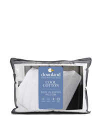 Downland Cool Cotton Side Sleeper Pillow White - Downland - Size: EACH - thumbnail 1