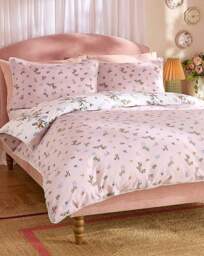 CK Flutter Floral Duvet Cover Set Pink - Cath Kidston - Size: KING - thumbnail 2
