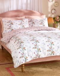 CK Flutter Floral Duvet Cover Set Pink - Cath Kidston - Size: KING - thumbnail 1