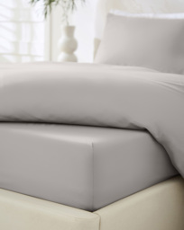 Non Iron Extra Deep 38cm Fitted Sheet Mink - JD Williams - Size: SINGLE