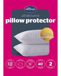 Silentnight Ultrabounce Pillow Protector White - Silentnight - Size: PAIR - thumbnail 4