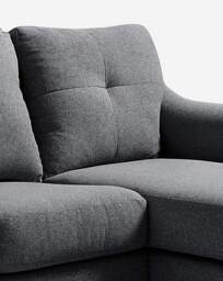 Baxter Right Hand Corner Chaise Sofa Charcoal - thumbnail 3